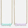 Acrylic Custom Nameplate Necklace