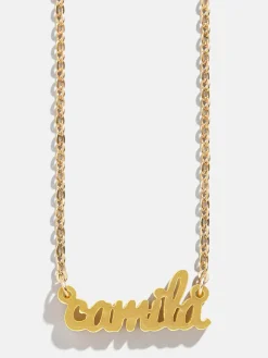 Acrylic Custom Nameplate Necklace
