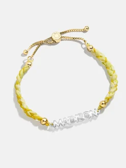 Acrylic Kids' Custom Nameplate Bracelet - Clear