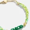 Acrylic Kids' Custom Nameplate Bracelet - Translucent Green