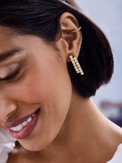 Adalina 18K Gold Vermeil Earrings - Gold