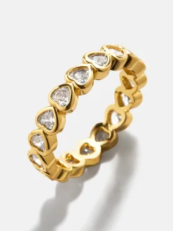 Adrianna Ring - Gold/Pavé