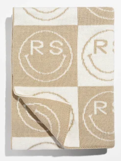 All Smiles Custom Blanket - Natural/Beige