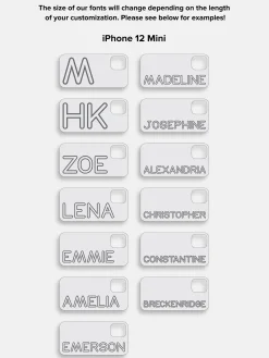 All the Beige Custom iPhone Case - Beige/White