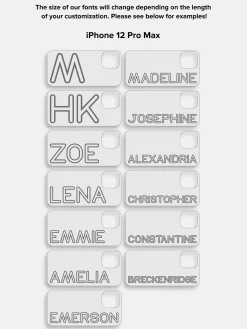 All the Beige Custom iPhone Case - Beige/White