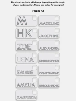 All the Beige Custom iPhone Case - Beige/White