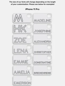 All the Beige Custom iPhone Case - Beige/White