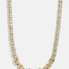 Amalie Bezel Custom Tennis Necklace - Bezel