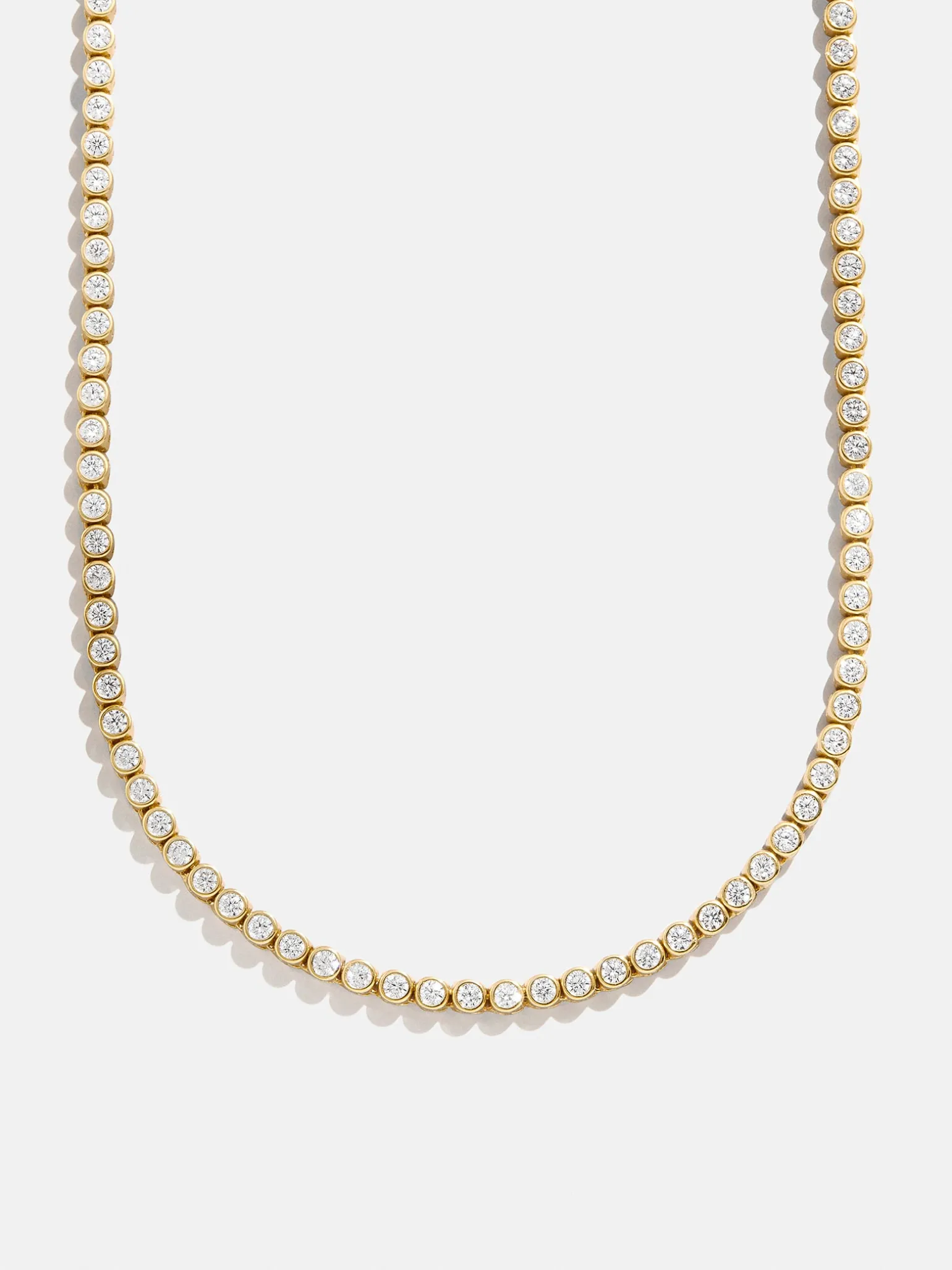 Amalie Bezel Tennis Necklace