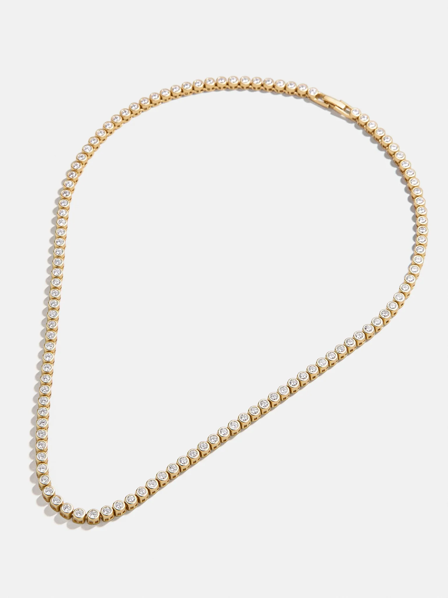 Amalie Bezel Tennis Necklace