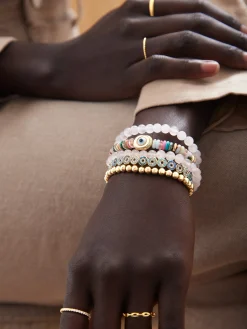 Amaris Semi-Precious Bracelet - Evil Eye