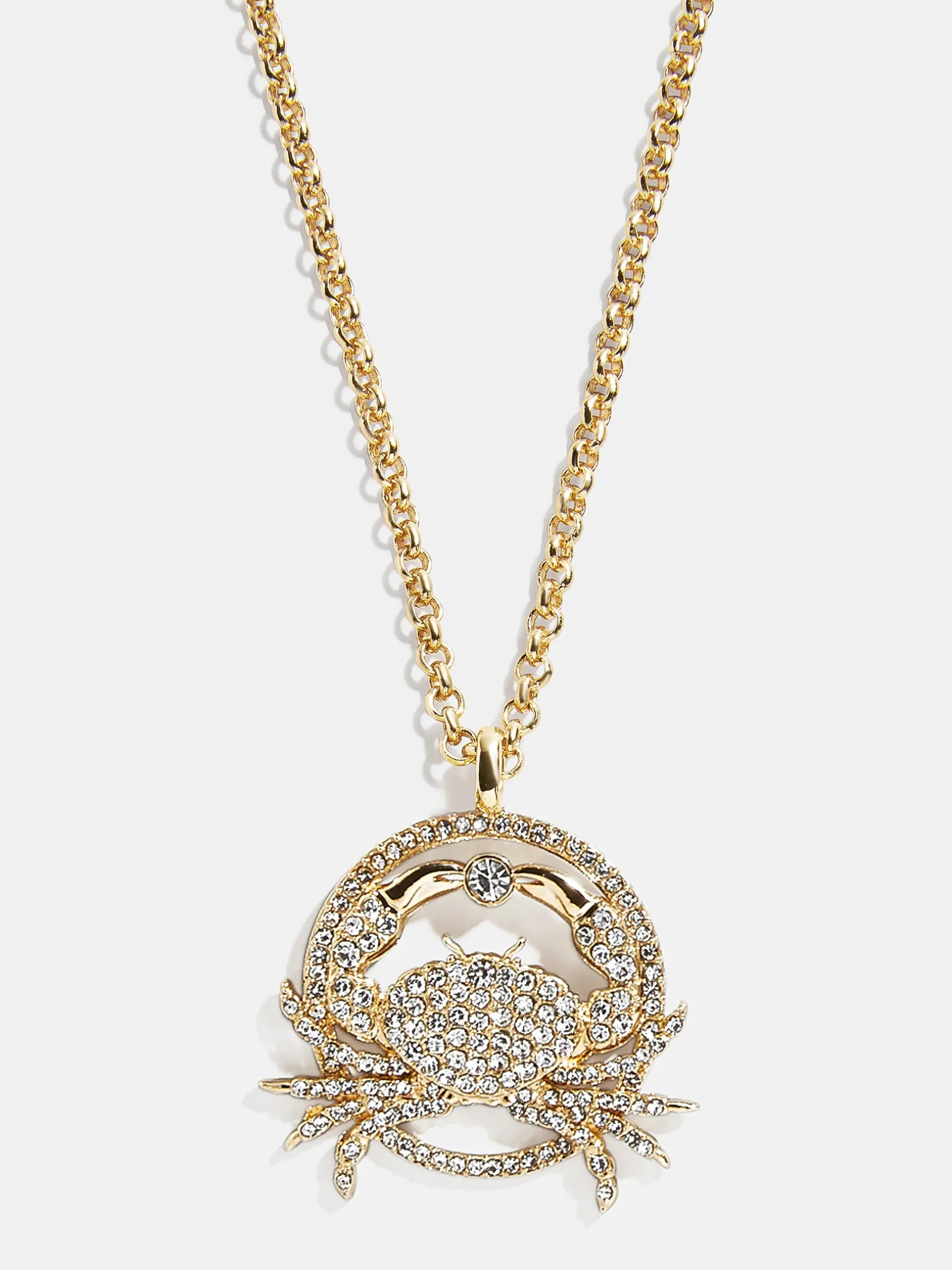 Andrea Zodiac Necklace - Cancer