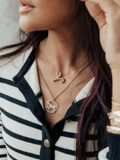 Andrea Zodiac Necklace - Leo