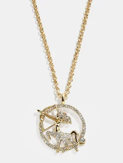 Andrea Zodiac Necklace - Sagittarius