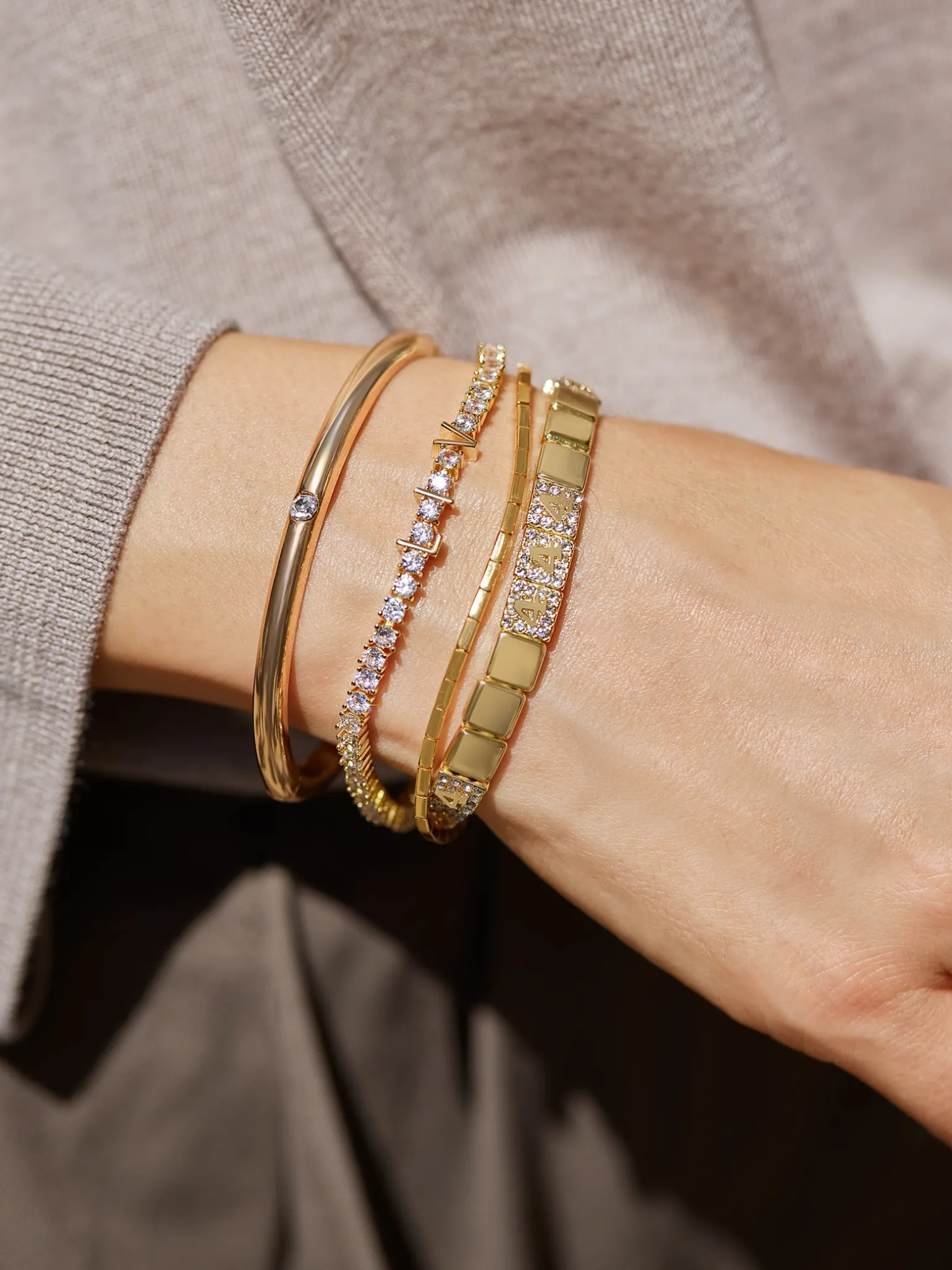 Angel Number Tile Bracelet - 000