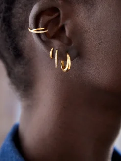 Annalise 18K Gold Vermeil Earrings - 18K Gold Vermeil