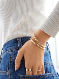 Arlo Cuff Bracelet Set - Classic Cuff Set