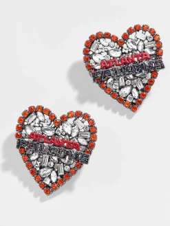 Atlanta Falcons NFL Statement Stud Earrings - Atlanta Falcons