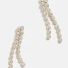 Ava Earrings - Gold/Pavé
