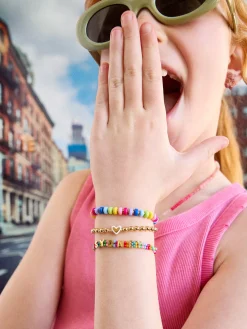 Bead Mine Kids’ Custom Name Bracelet - Multi
