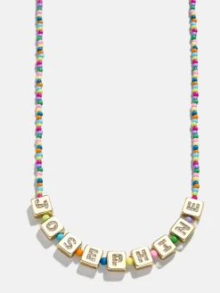 Beaded Kids' Custom Necklace - Multi