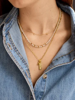 Bennett Custom Tennis Necklace - Standard