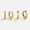 Beverly Waterproof Earring Set - Gold