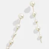 Blair Earrings - Gold/Pearl