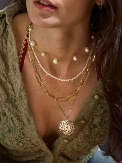 Blair Necklace - Pearl Collar