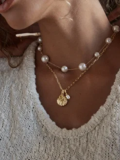 Blair Necklace - Pearl Collar
