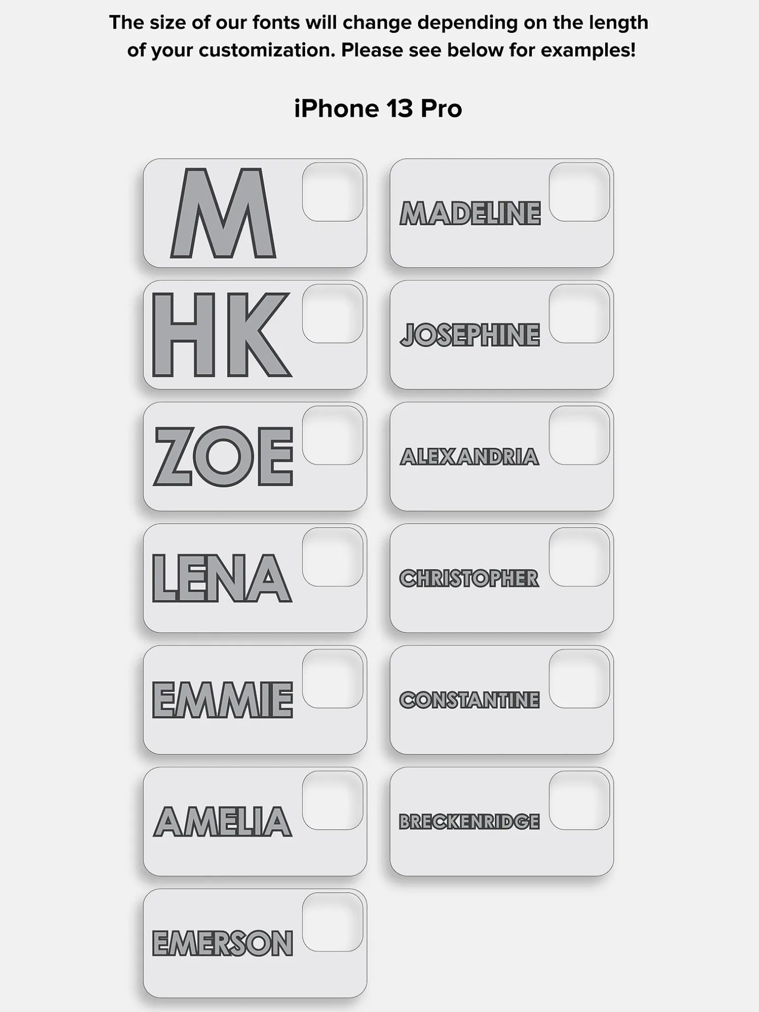 Block Font Custom IPhone Case - Green/Light Pink