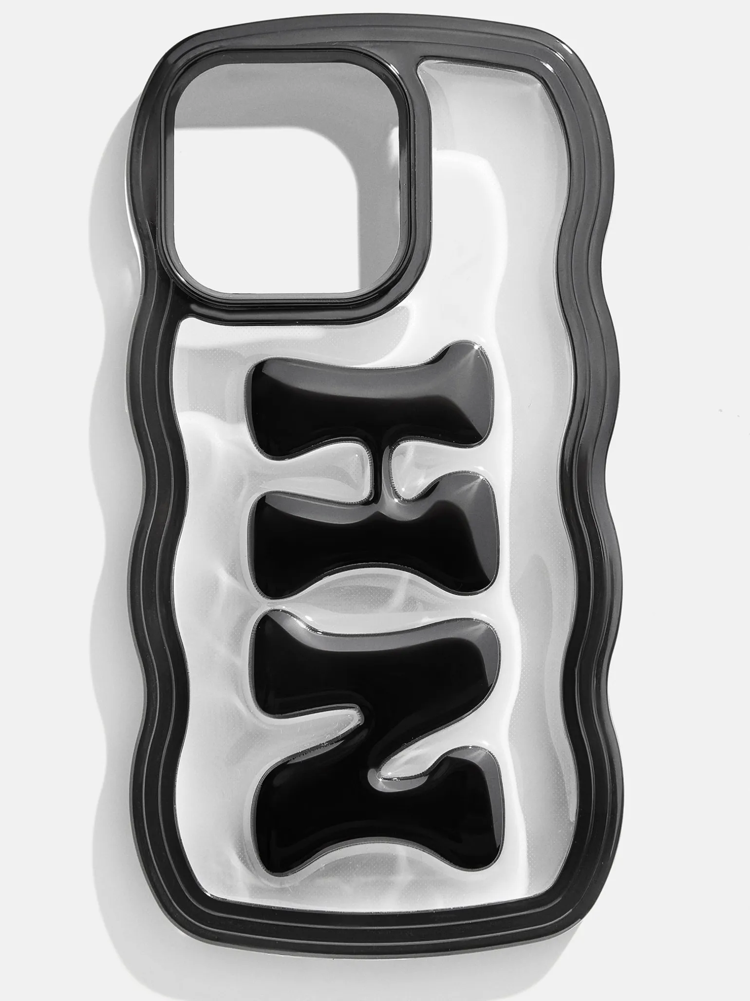 Bubble Custom iPhone Case - Black