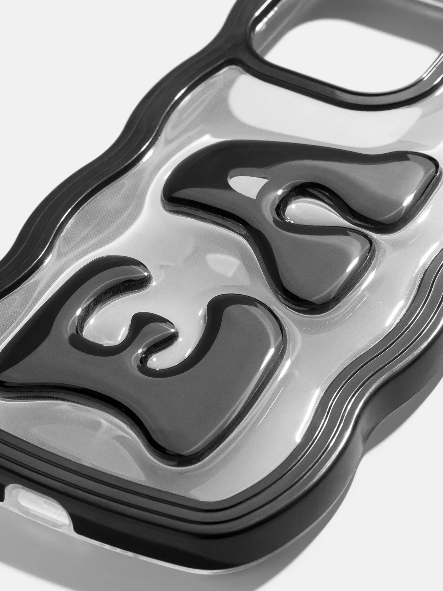 Bubble Custom iPhone Case - Black