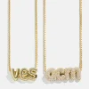 Bubble Custom Monogram Necklace