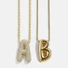 Bubble Initial Necklace