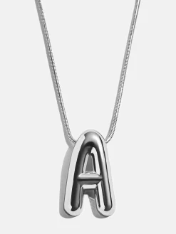 Bubble Initial Necklace