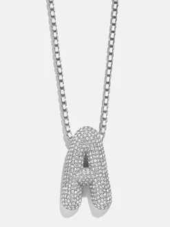 Bubble Initial Necklace