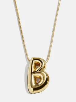 Bubble Initial Necklace