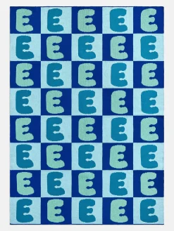 Bubble On Repeat Custom Blanket - Dark Blue/Light Blue