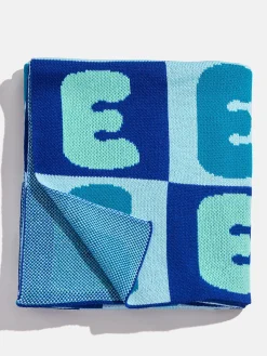 Bubble On Repeat Custom Blanket - Dark Blue/Light Blue