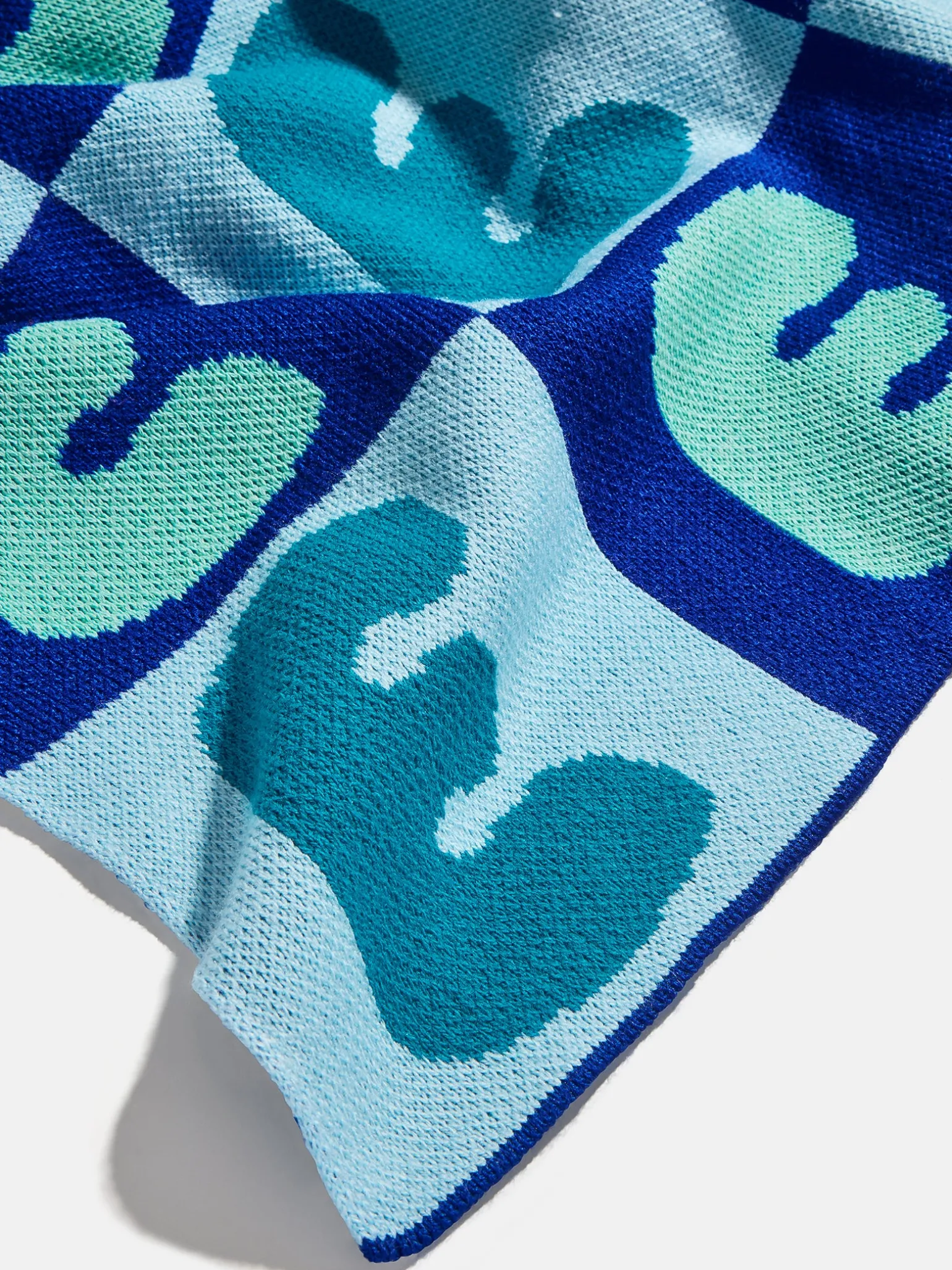 Bubble On Repeat Custom Blanket - Dark Blue/Light Blue