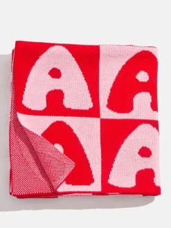 Bubble On Repeat Custom Blanket - Red/Pink