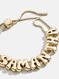 Bubble Slider Custom Bracelet - Bubble Double Strand