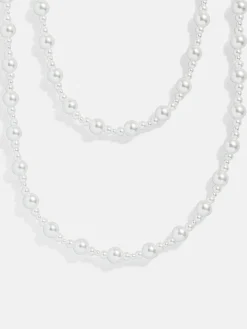 Charlotte Necklace - Pearl Strand