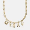 Chunky Spaced Letter Custom Necklace - Gold
