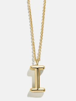 Classic 18K Gold Vermeil Initial Necklace - 18K Gold Vermeil