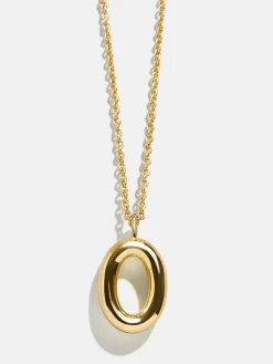 Classic 18K Gold Vermeil Initial Necklace - 18K Gold Vermeil