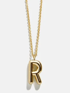 Classic 18K Gold Vermeil Initial Necklace - 18K Gold Vermeil