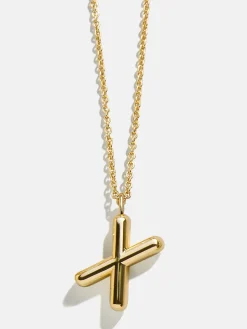 Classic 18K Gold Vermeil Initial Necklace - 18K Gold Vermeil