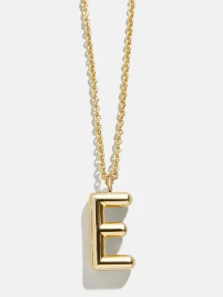 Classic 18K Gold Vermeil Initial Necklace - 18K Gold Vermeil